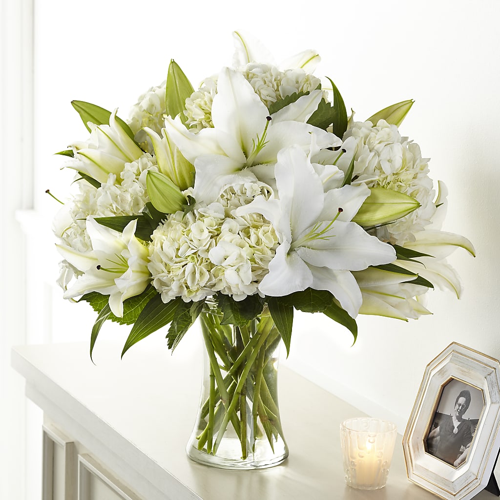 Compassionate Lily Bouquet – Rj Flowers Design, Galloway OH