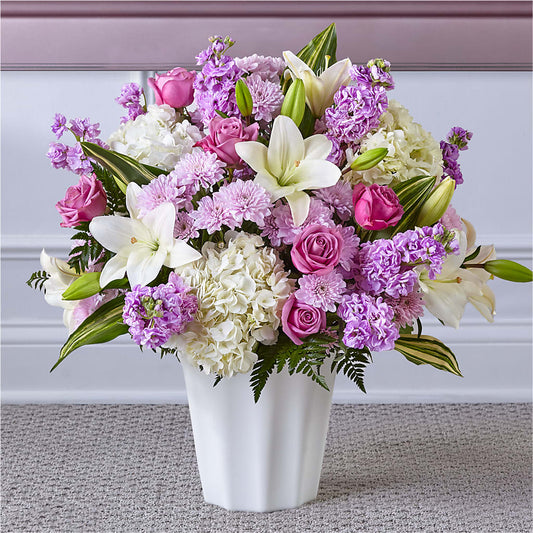 Heaven Sent Floor Basket – Rj Flowers Design, Galloway OH