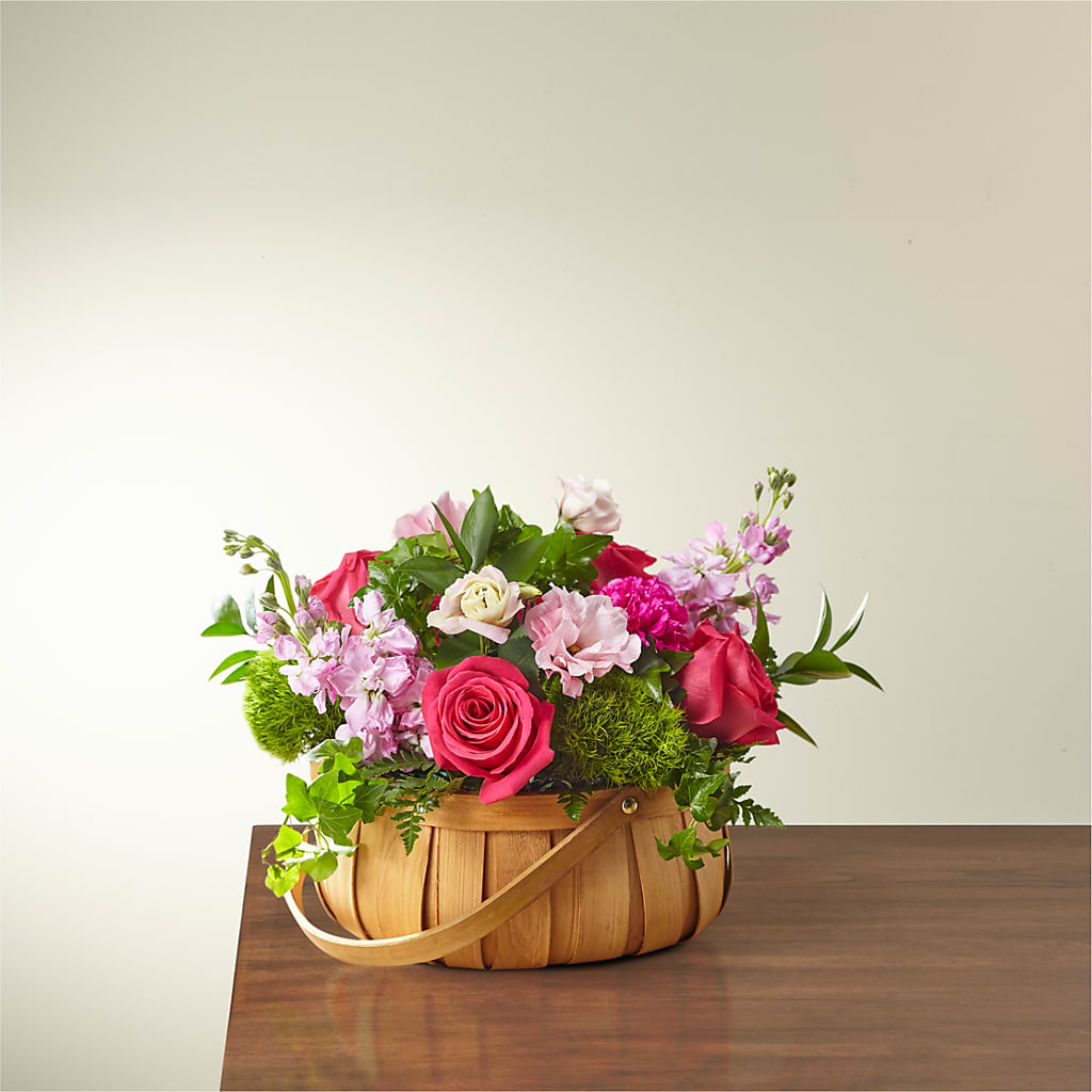 Radiance in Bloom Basket – Rj Flowers Design, Galloway OH