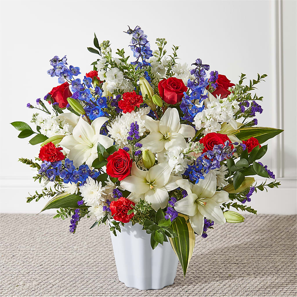 Consoled Floor Basket – Rj Flowers Design, Galloway OH