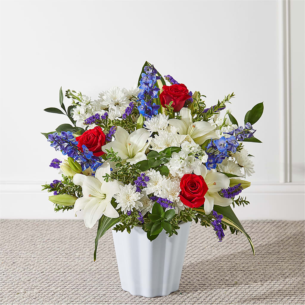 Consoled Floor Basket – Rj Flowers Design, Galloway OH