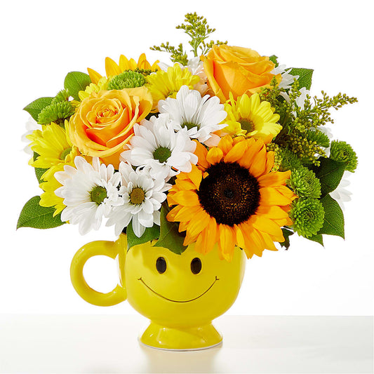 Be Happy Bouquet – RJ FLOWERS DESIGN, Galloway OH
