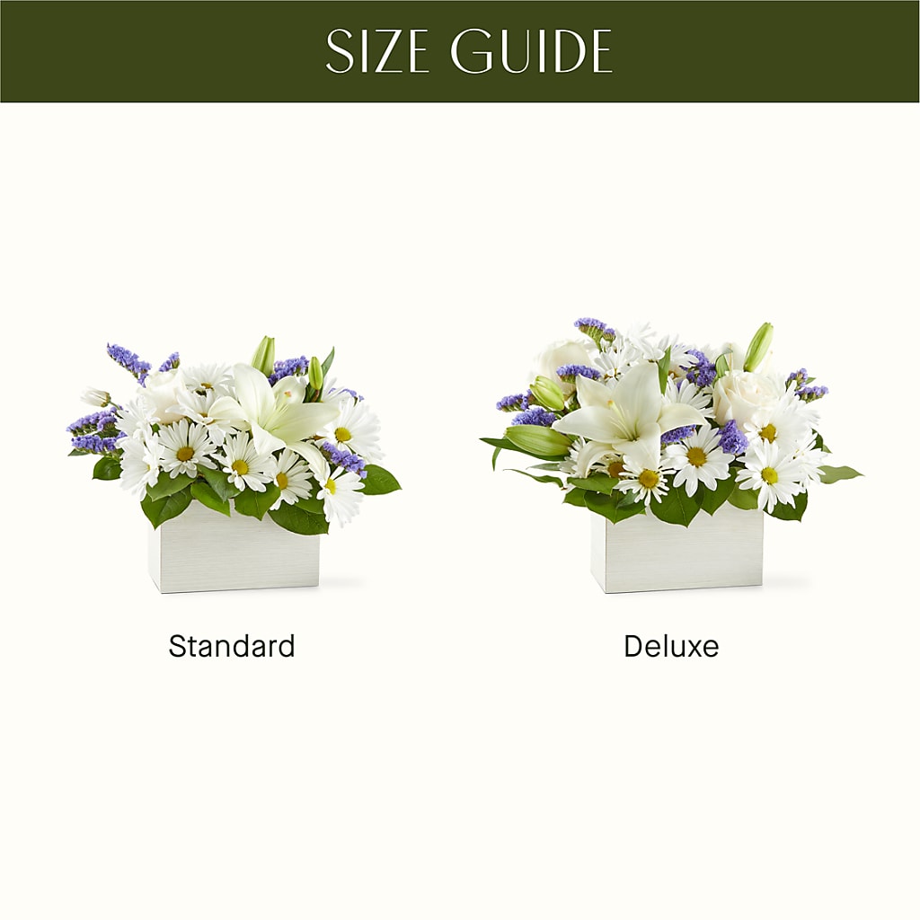 Beyond Blue Box Bouquet –  Rj Flowers Design, Galloway OH