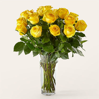 Long Stem Yellow Rose Bouquet –  Rj Flowers Design, Galloway OH