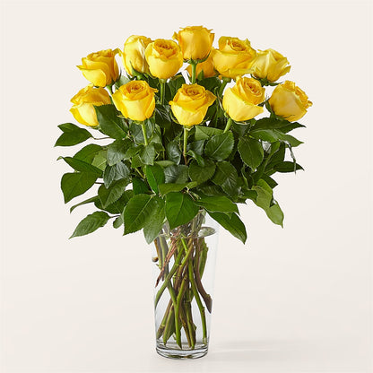 Long Stem Yellow Rose Bouquet –  Rj Flowers Design, Galloway OH