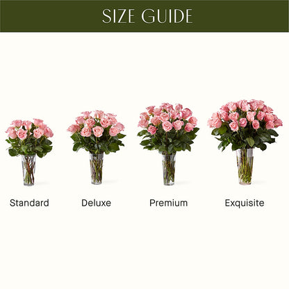 Long Stem Pink Rose Bouquet –  Rj Flowers Design, Galloway OH