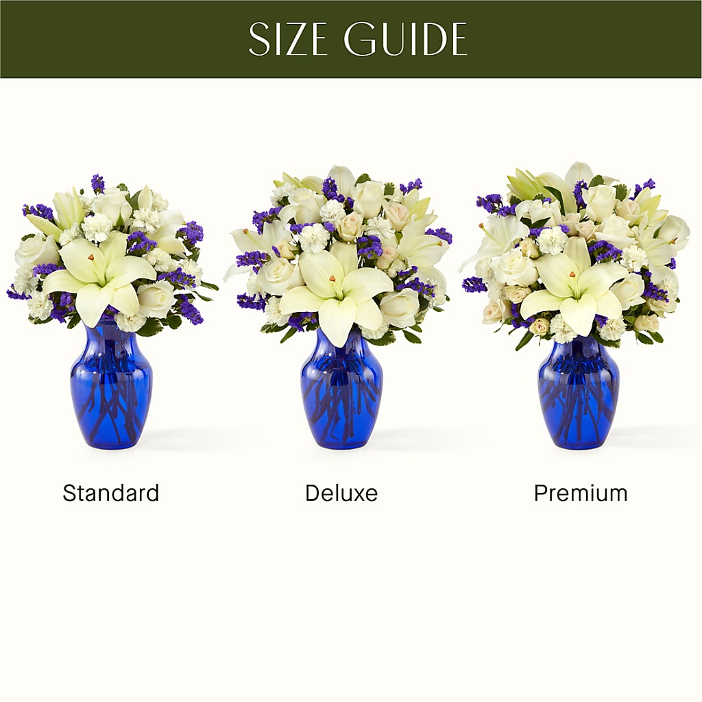 Sapphire Rush Bouquet –  Rj Flowers Design, Galloway OH